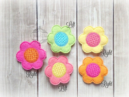 Flower hair clip