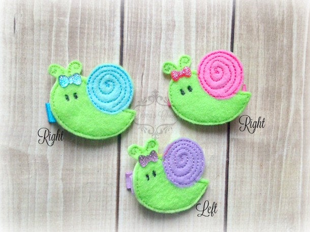 Snail Hair clip