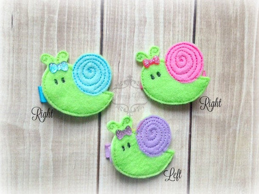 Snail Hair clip