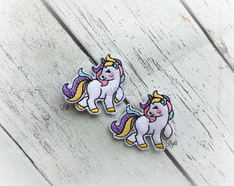 Unicorn Hair Clip