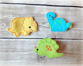 Dinosaur Hair Clip