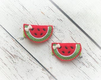 Watermelon Hair Clip