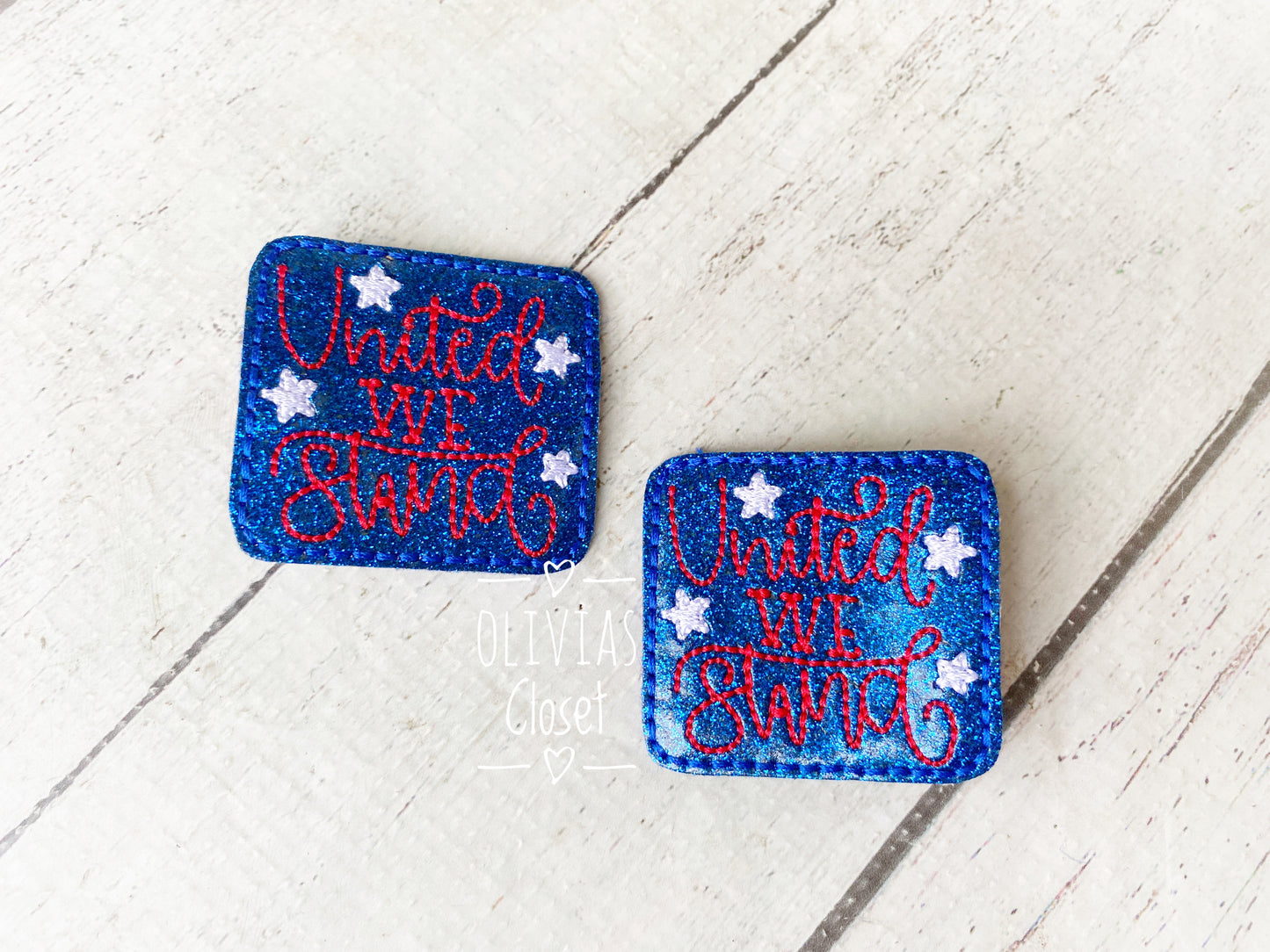 United We Stand Hair Clip