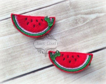 Watermelon Hair Clip