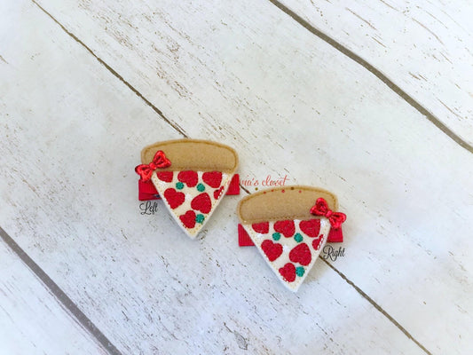 Pizza Slice Hair Clip