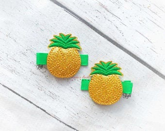 Pineapple Hair Clip