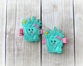 Lady Liberty Hair Clip