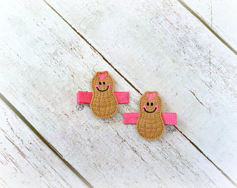 Peanut Hair Clip