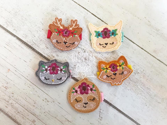 Boho Animal Hair Clip