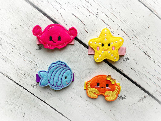 Ocean Friends Hair Clip