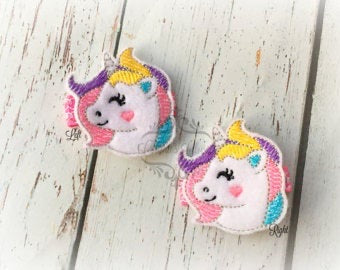 Unicorn Hair Clip