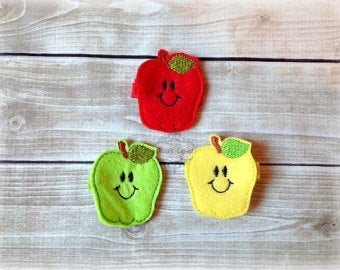Apple Hair Clip