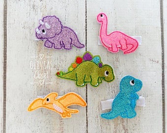 Dinosaur Hair Clip
