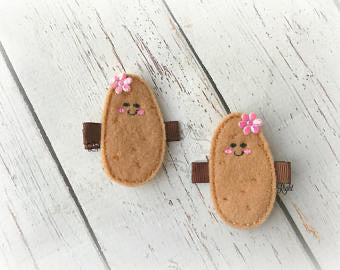 Potato Hair Clip