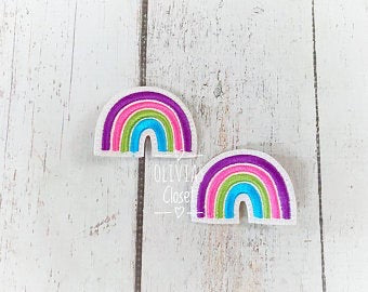 Rainbow Hair Clip