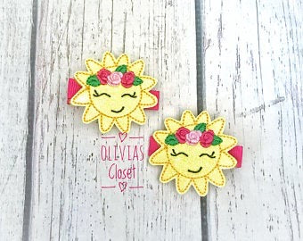 Boho Sun Hair Clip