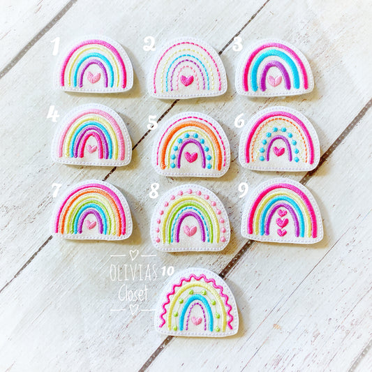 Rainbow Hair Clip