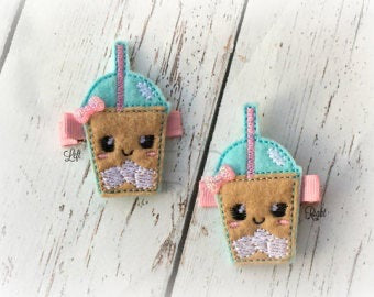 Ice Coffee Hair Clip