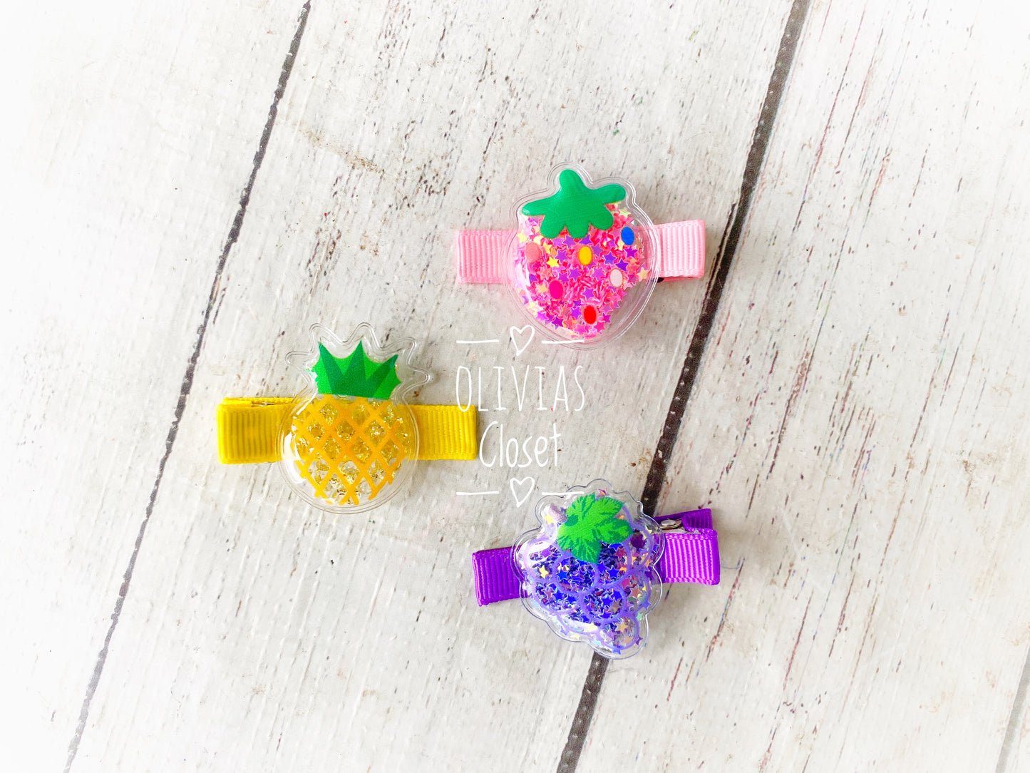 Fruit Shaker Hair Clip