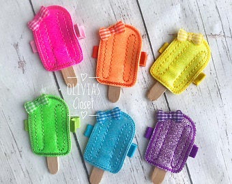 Popsicle Hair Clip