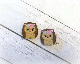 Hedgehog Hair Clip