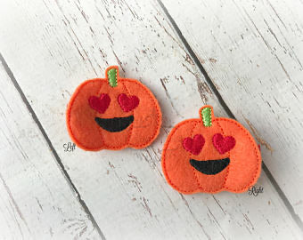 Pumpkin Love Hair Clip