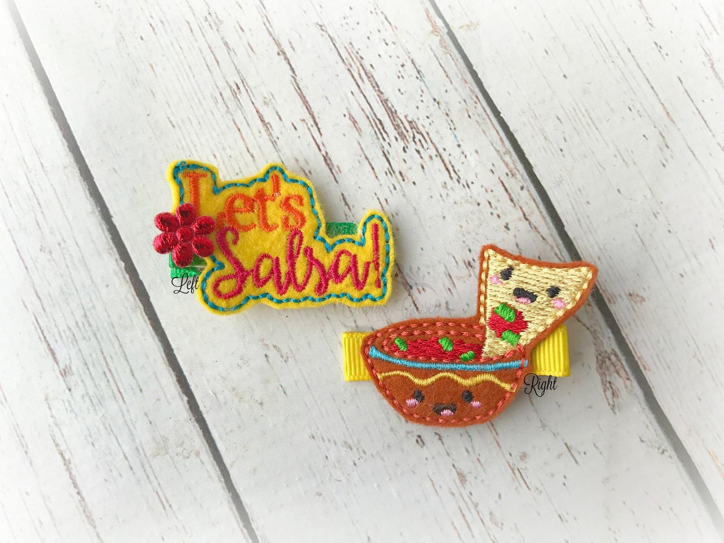 Let’s Salsa Hair Clip