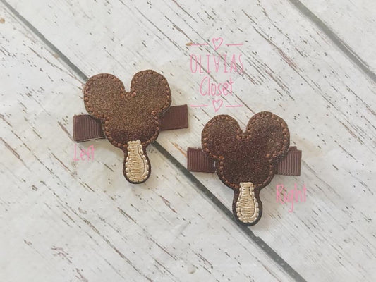 Mouse Ice Cream Hair Clip