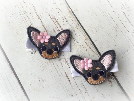Chihuahua Hair Clip