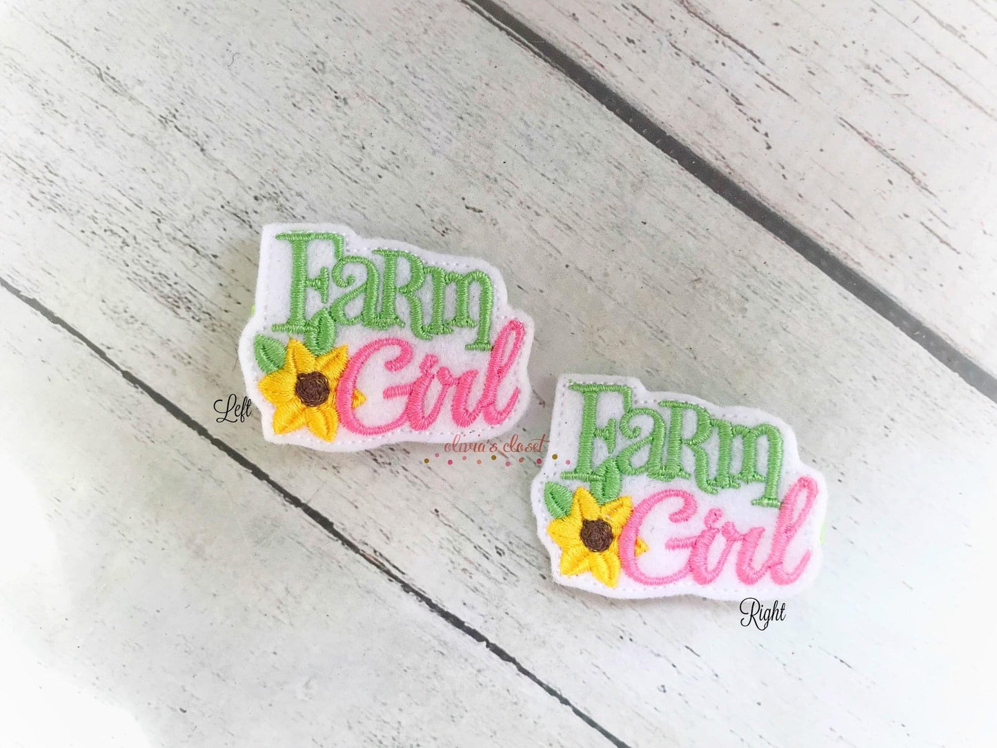Farm Girl Hair Clip