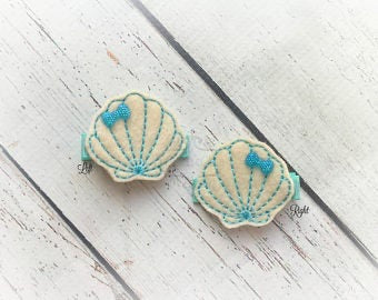 Shell Hair Clip