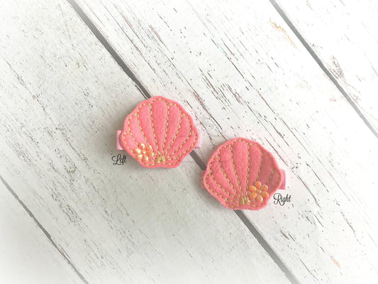 Shell Hair Clip