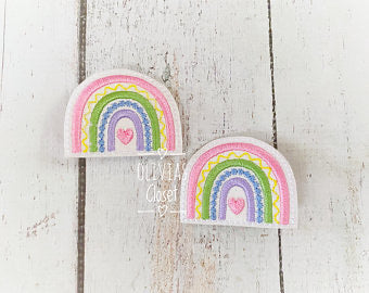 Rainbow Hair Clip
