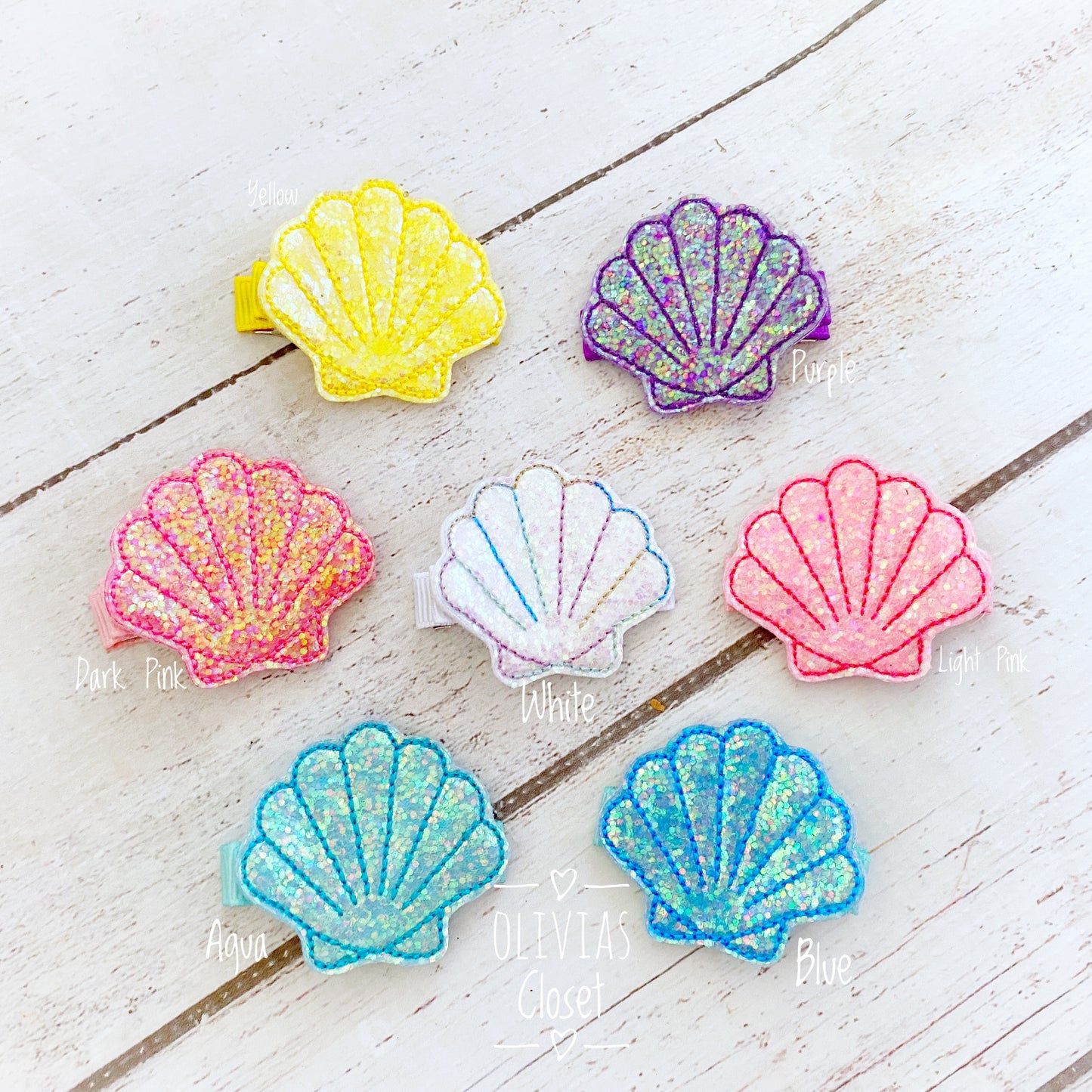 Shell Hair Clip