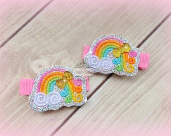 Rainbow Hair Clip