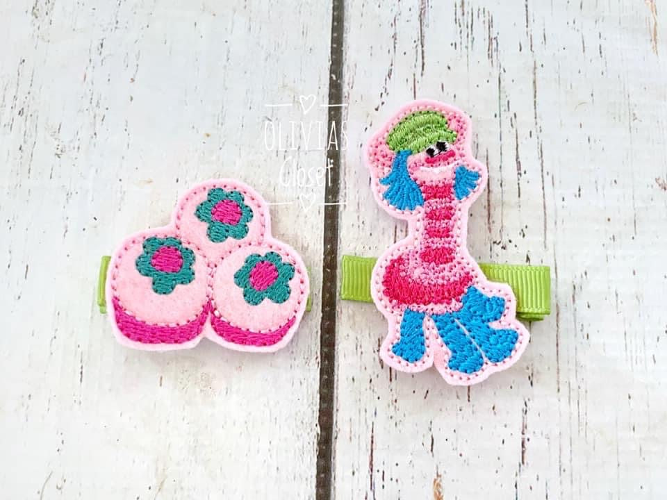 Cooper troll hair clip