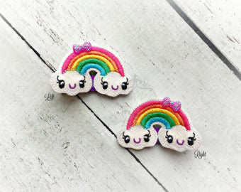 Rainbow Hair Clip