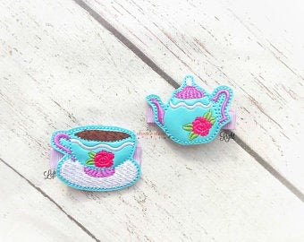 Tea Hair Clip
