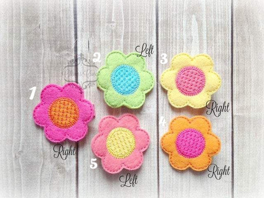 Flower hair clip