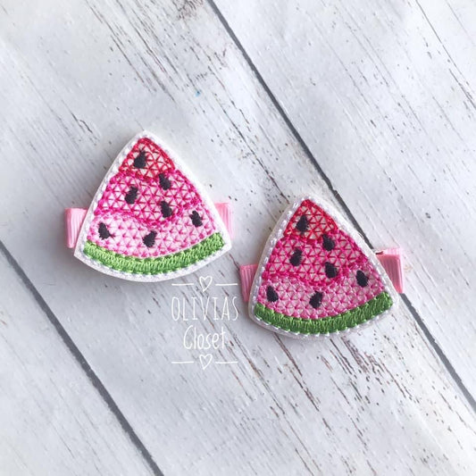 Watermelon Hair Clip