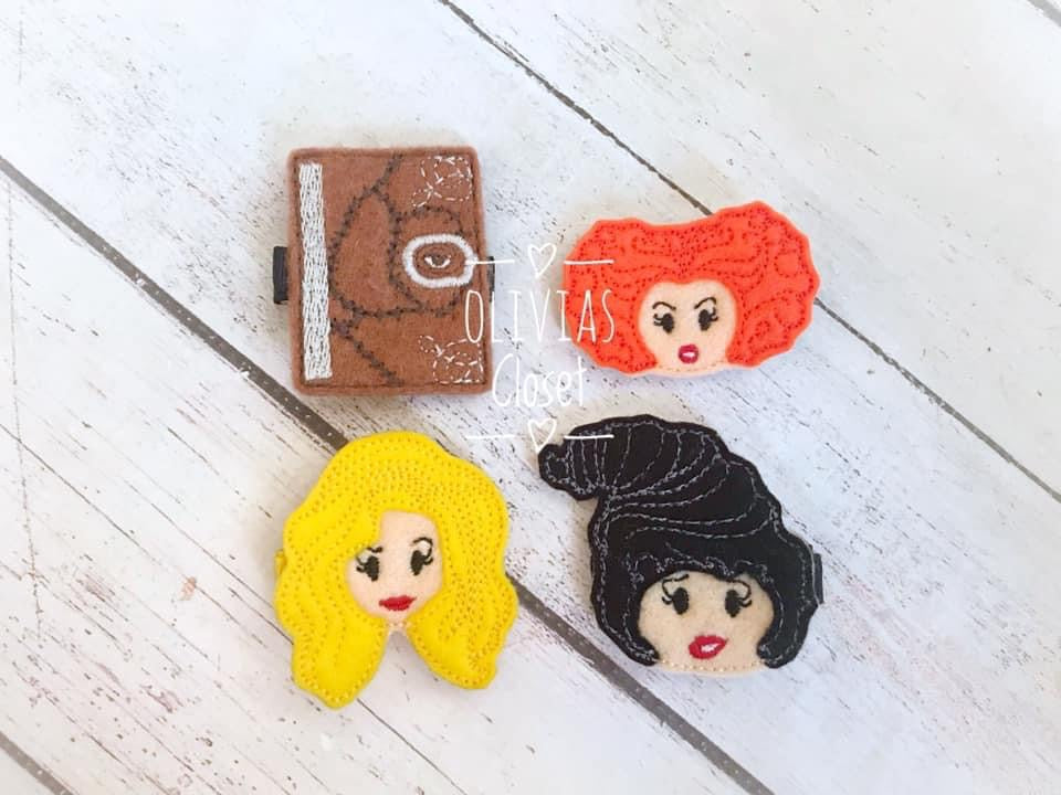 Witch Movie Hair Clip