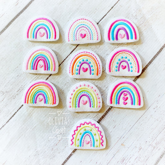 Rainbow Hair Clip