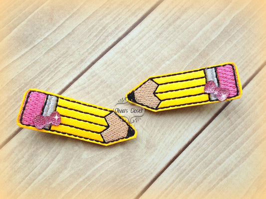 Pencil hair clip