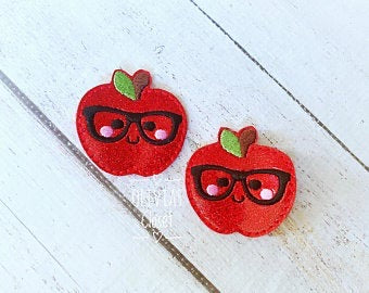 Apple Nerdy Hair Clip