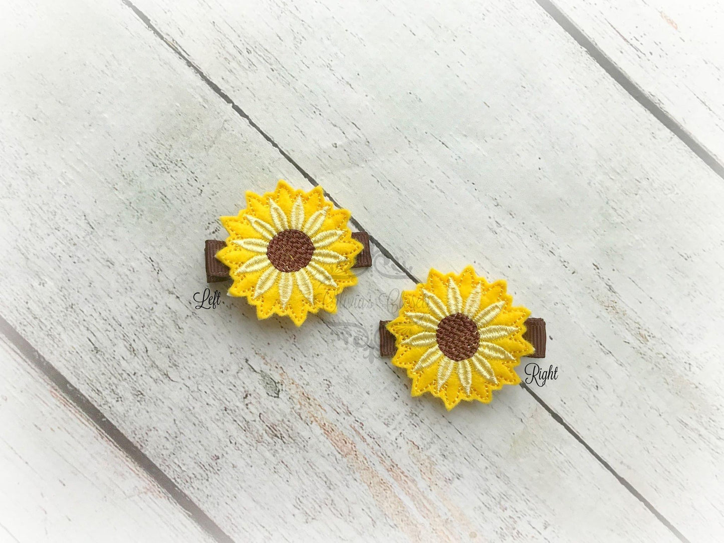 Sunflower Hair Clip