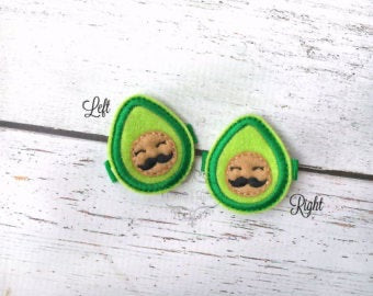 Avocado Hair Clip