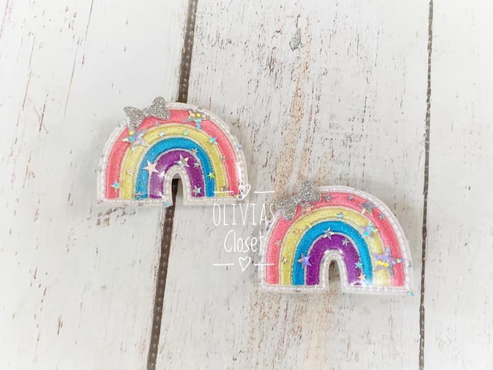 Rainbow Hair Clip