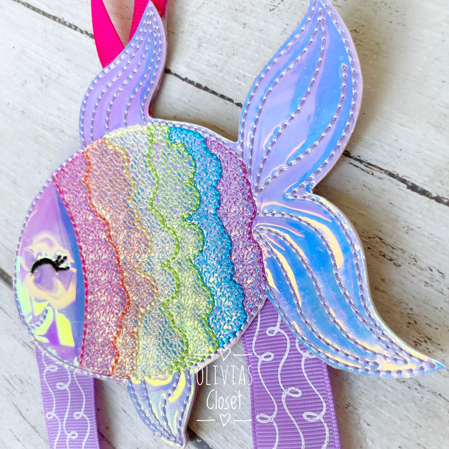 Fancy Fish Bow Holder