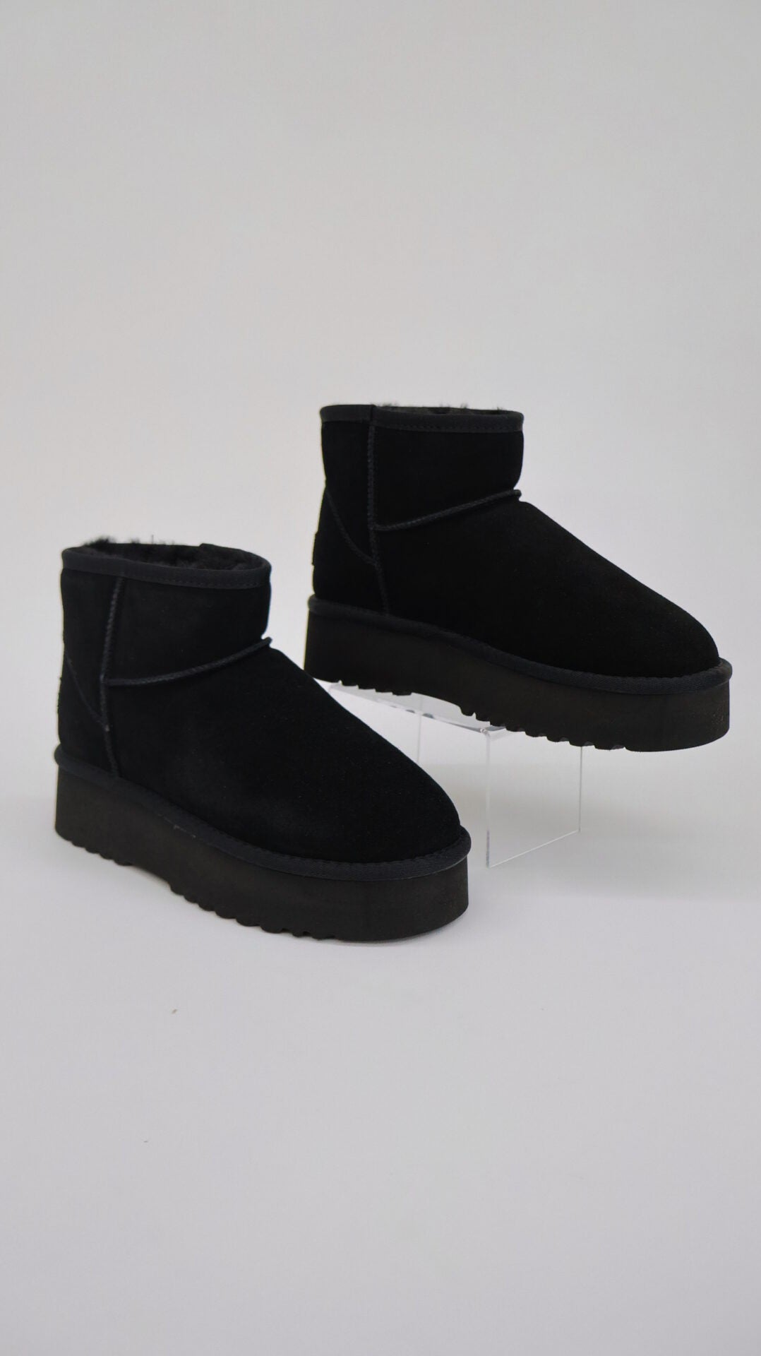 STIVALETTI BLACK PLATFORM ALTI
