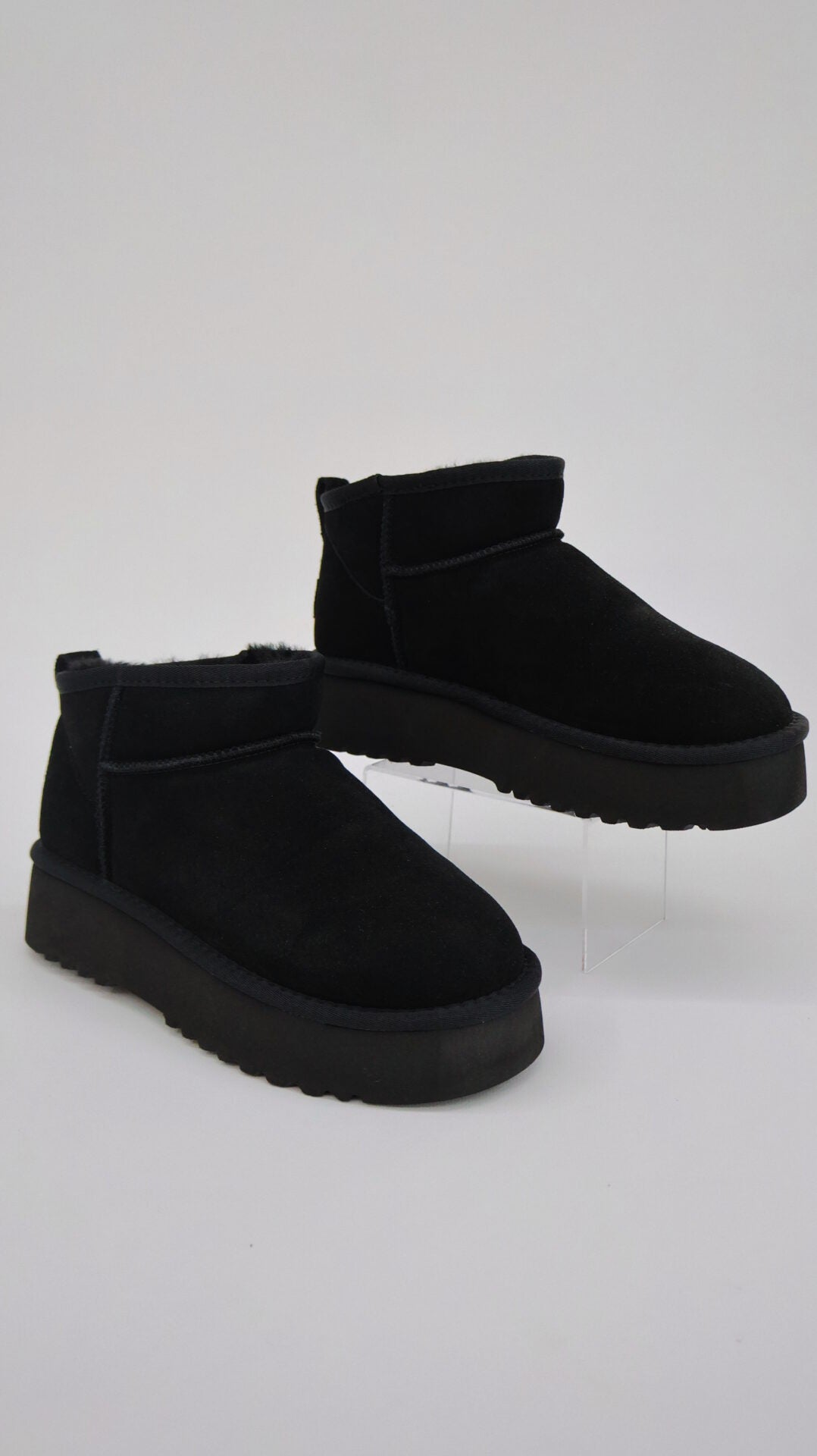 STIVALETTI BLACK PLATFORM